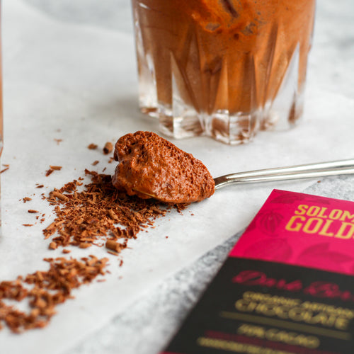 RECIPE: Vegan Raspberry Chocolate Mousse