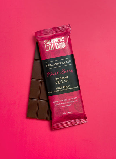Dark Berry 70% Chocolate Bar - 55g
