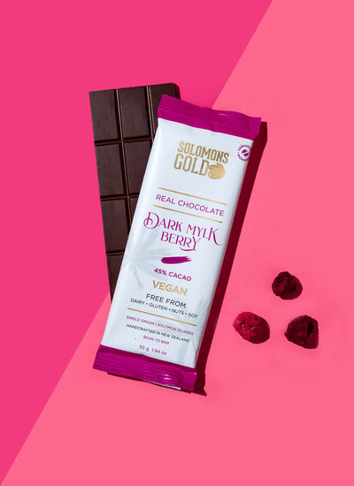 Dark Mylk Berry 45% Chocolate Bar - 55g