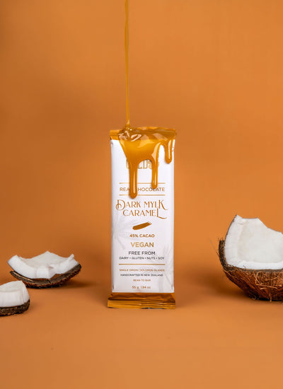 Dark Mylk Caramel 45% Chocolate Bar - 55g