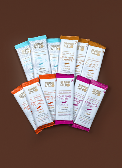 Dark Mylk Chocolate Bar Mixed Collection Box - 55g x 12