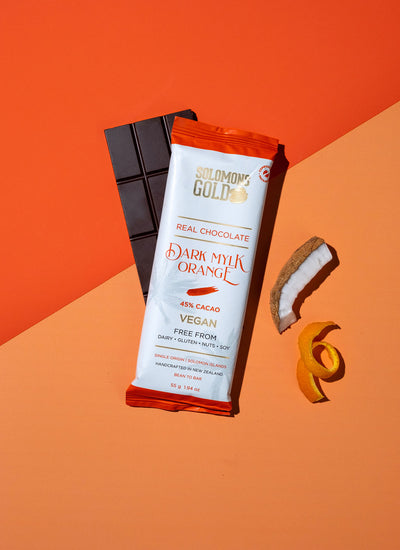 Dark Mylk Orange 45% Chocolate Bar - 55g