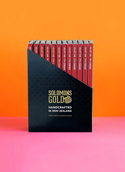 Velvet Nib Chocolate Bar Box - 85g x 12