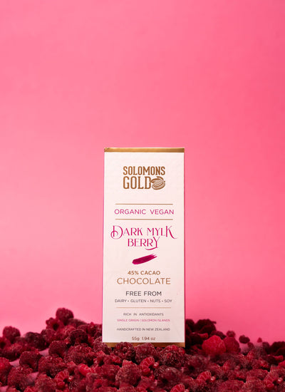 Dark Mylk Berry 45% Chocolate Bar - 55g